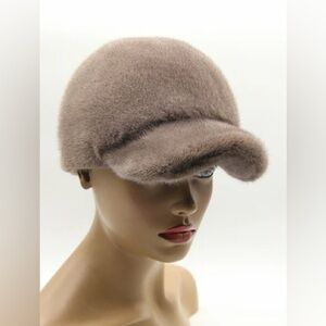 Elegant Brown Fur Cap